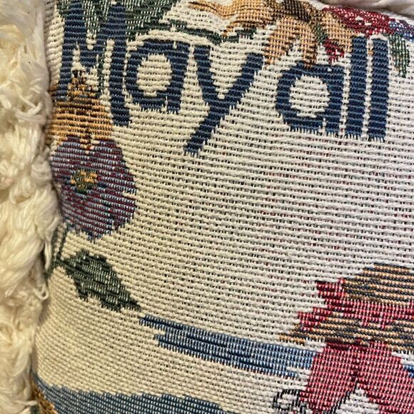 May All Your Weeds Be Wildflowers Embroidered Pillow - Picture 3 of 16